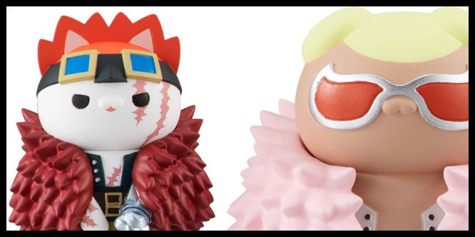 MEGA CAT PROJECT ONE PIECE: NYAN PIECE NYAN! Luffy and Rivals from MegaHouse